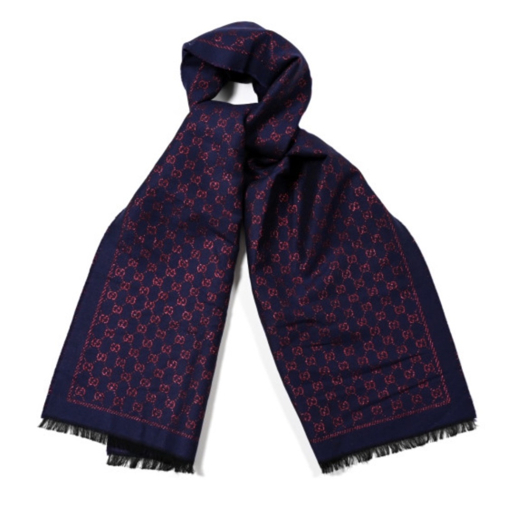 Gucci - Foiled Scarf